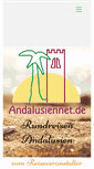 Mobile Screenshot of andalusiennet.de